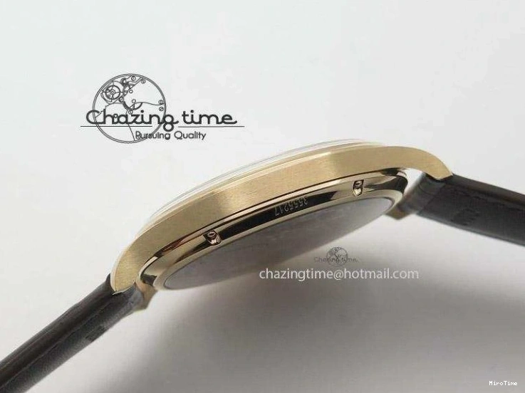 MIROTIME 0325 Compact Portuguese IW545409 RG ZF 1:1 Best Edition White Dial On Brown Leather Strap A 7336